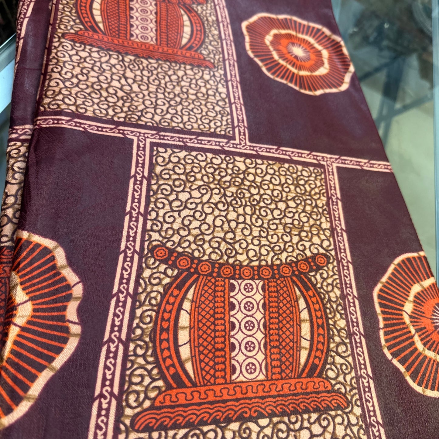 Bazin Multi African print SAF 79