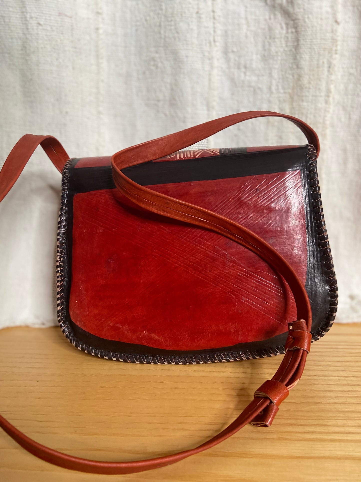 Asinu Leather shoulder/Crossbody Bag Style #2