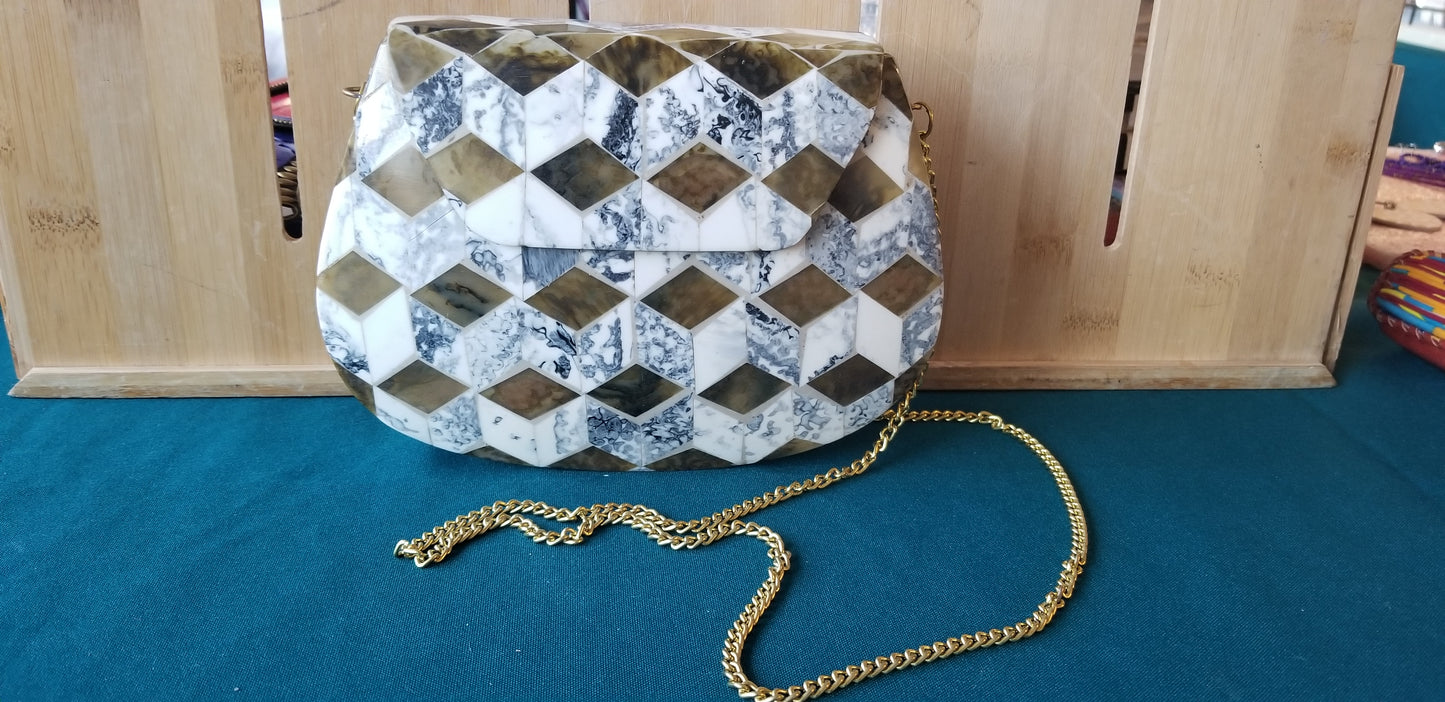 Metal(brass) purse(luz)