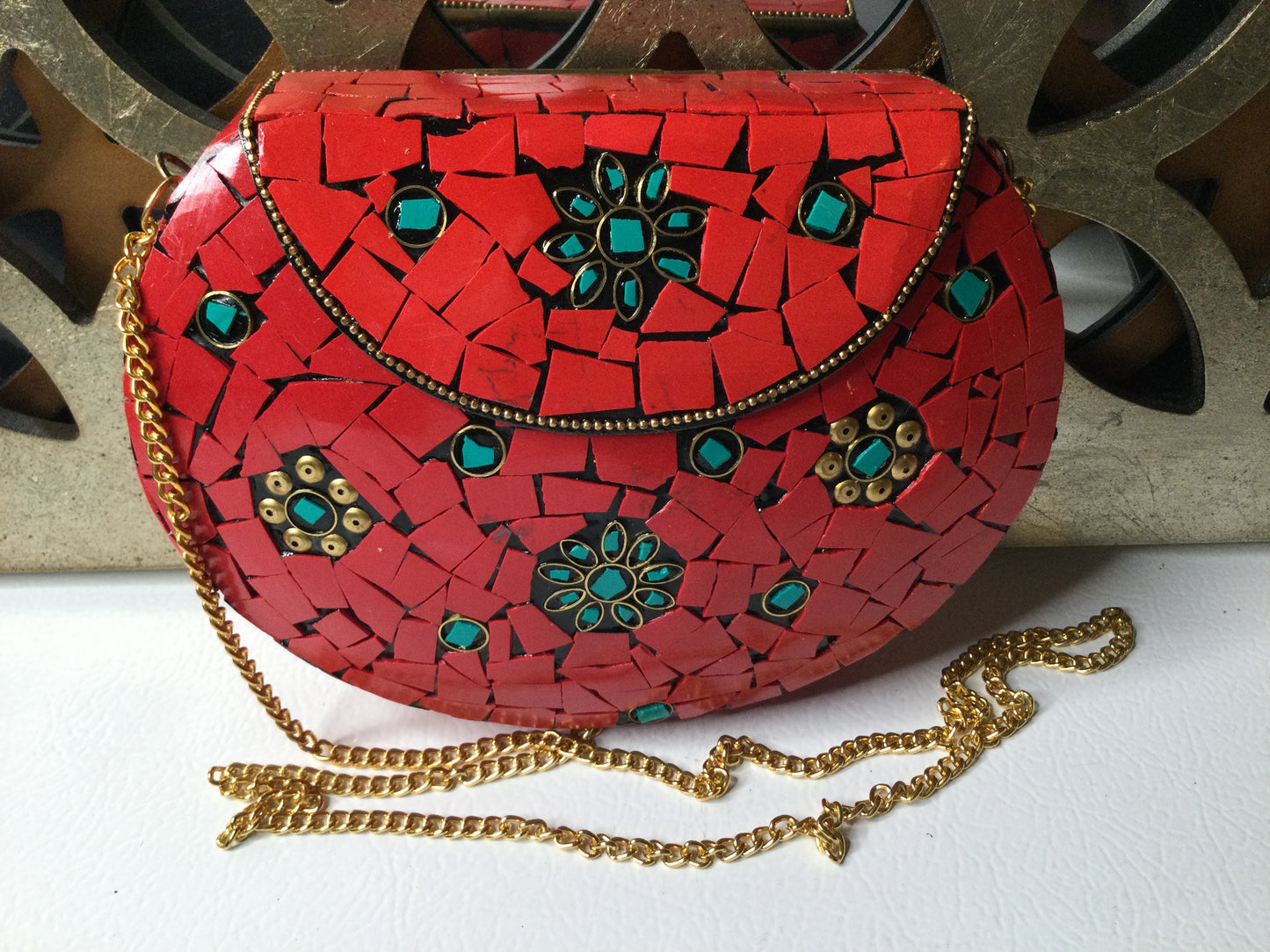 Aku Shika mosaic Bag