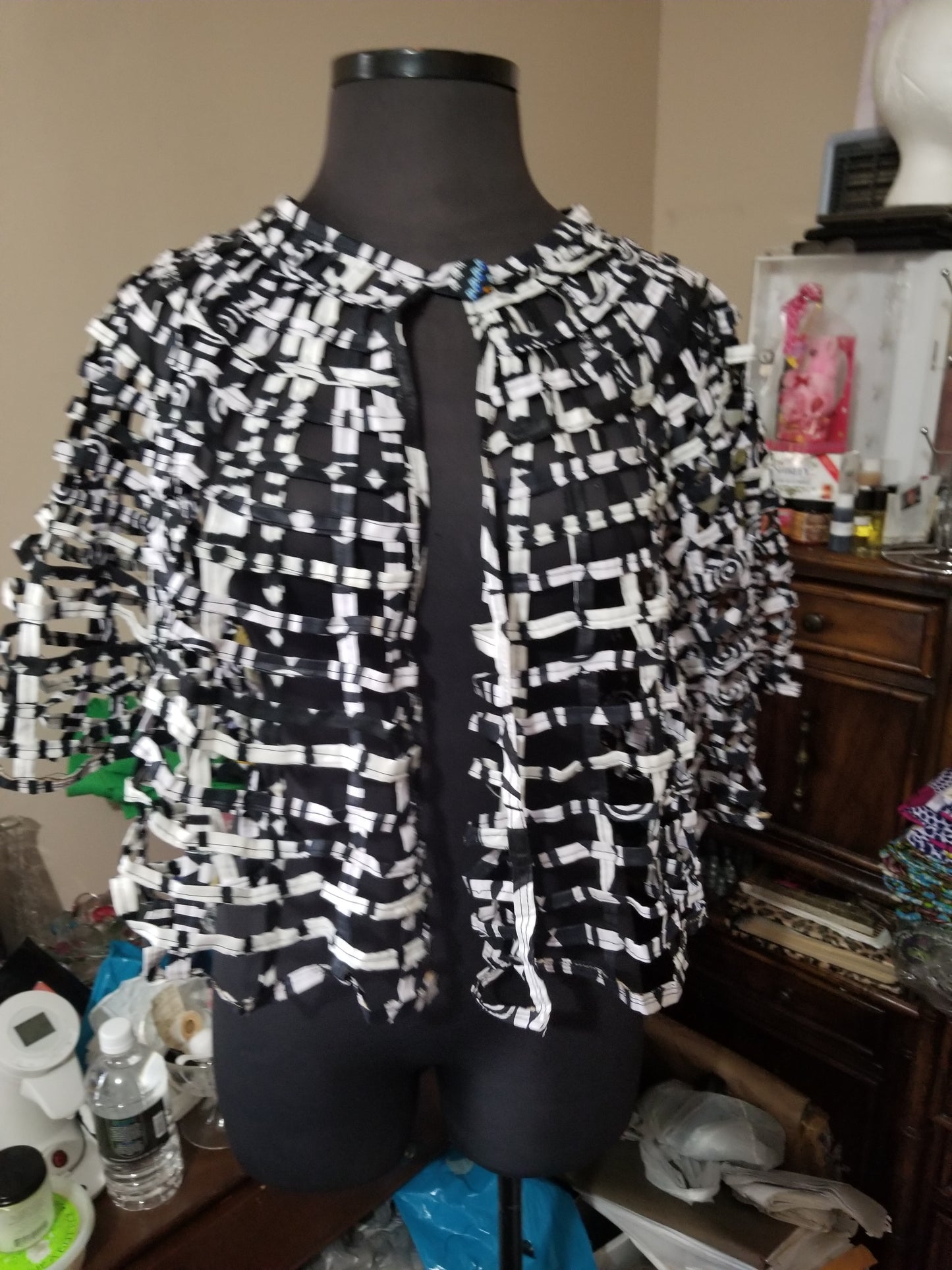 African print capette