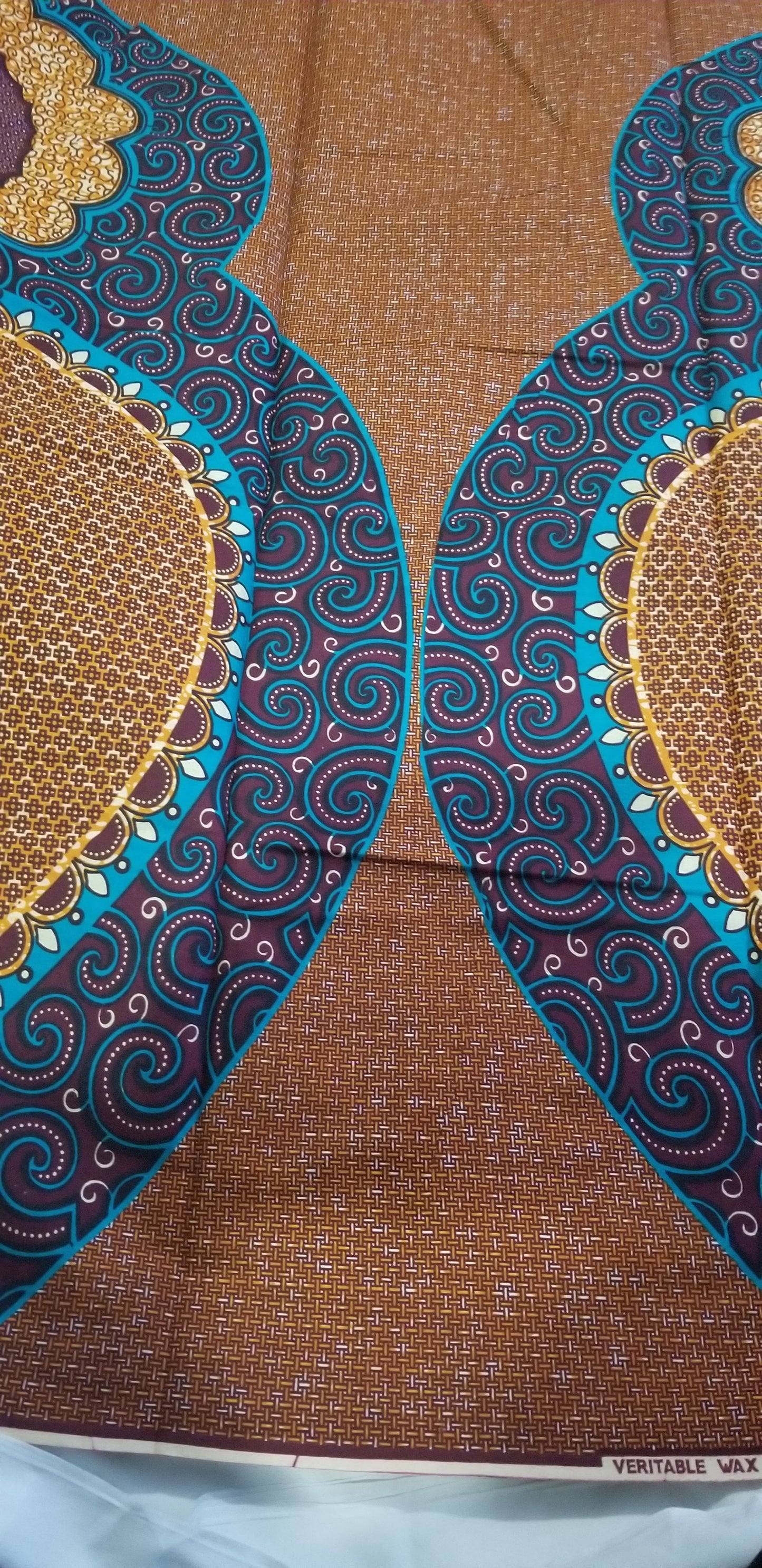Umbrella motif African print