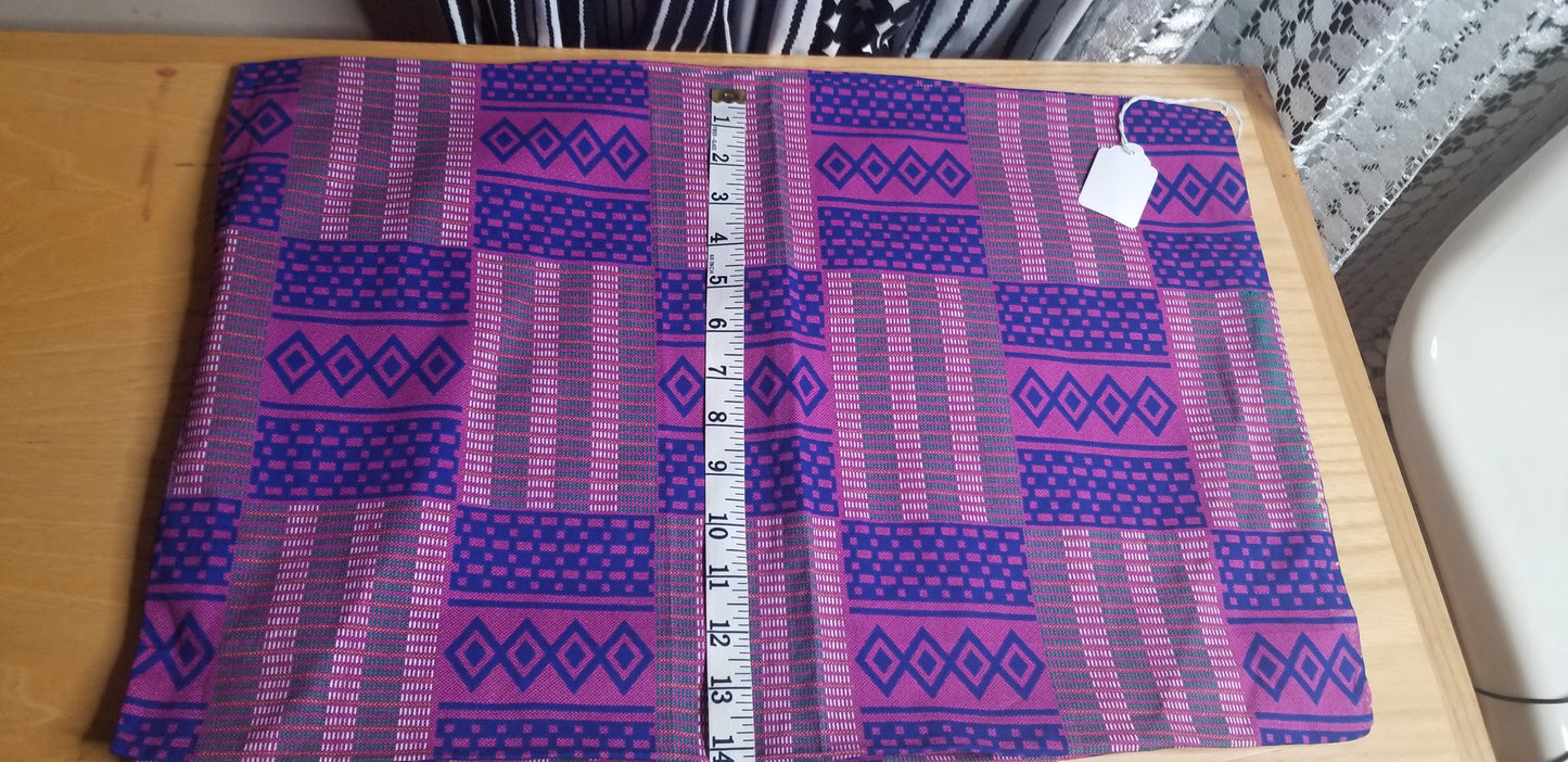 Decorative Kente print. Pillows