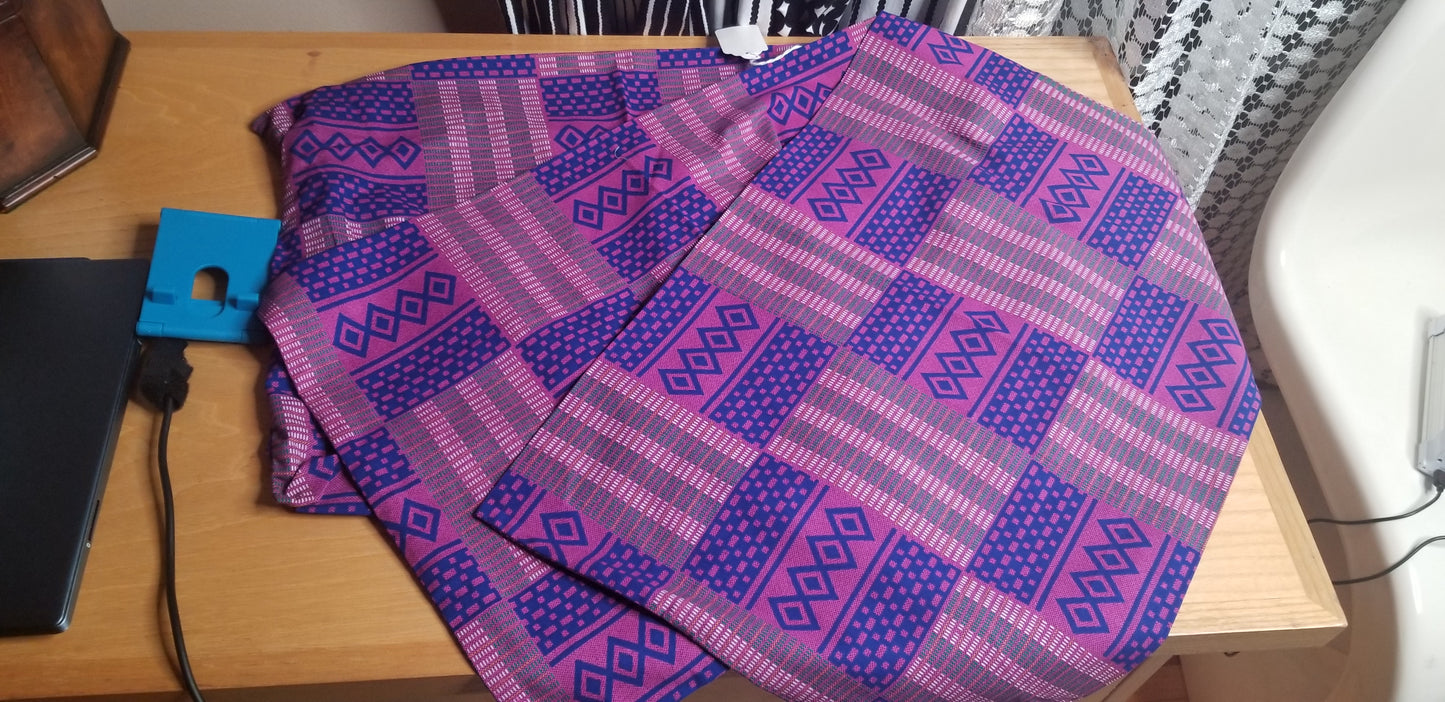Decorative Kente print. Pillows