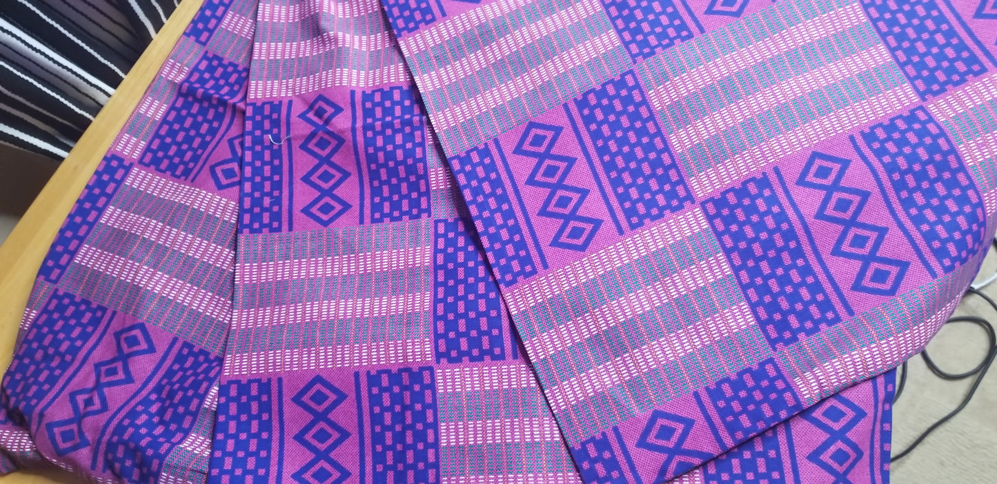 Decorative Kente print. Pillows