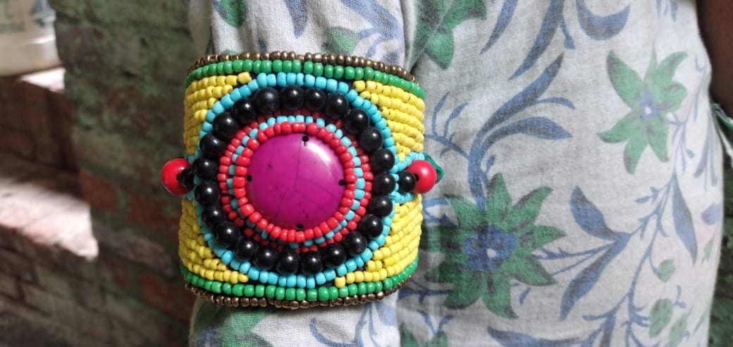 Beaded Arm Bracelet