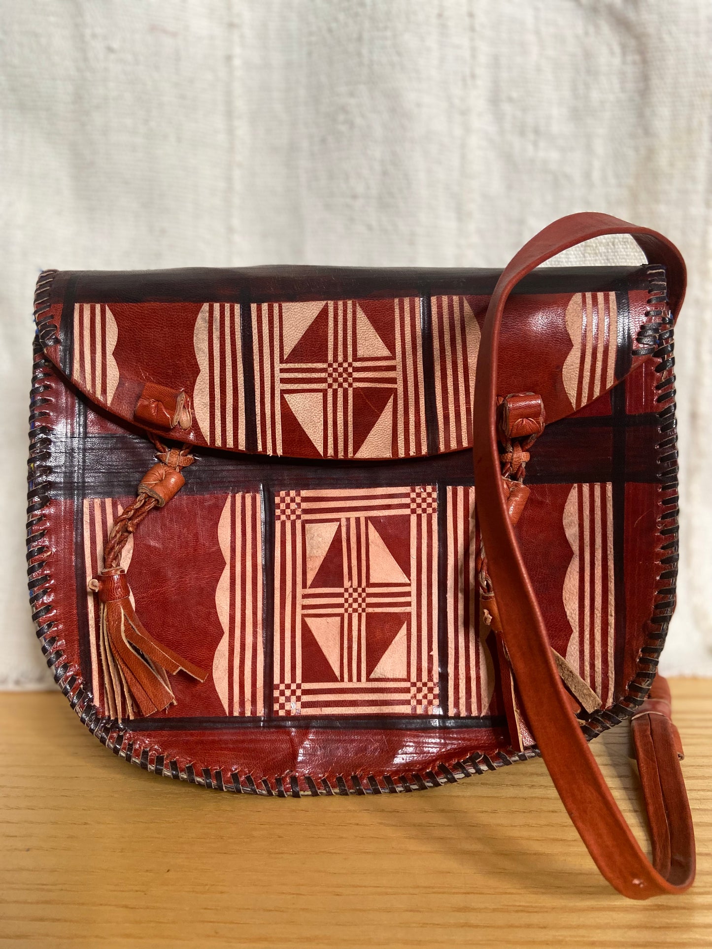 Asinu Leather shoulder/Crossbody Bag Style #7