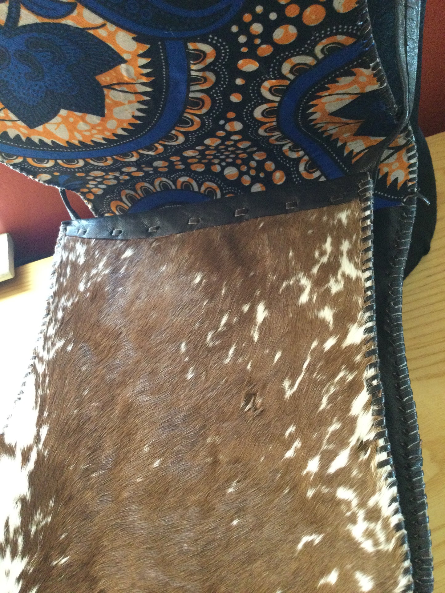 Aiko.Cowhide leather cross body bag Style #4