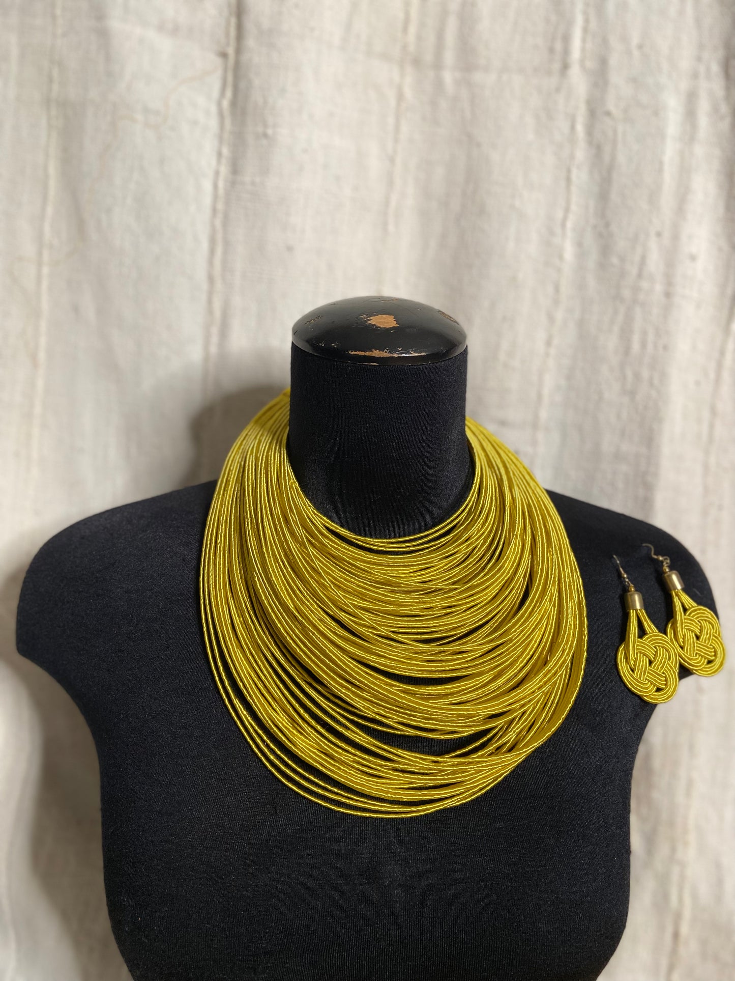 Mana SilkThread Multi strand Necklace