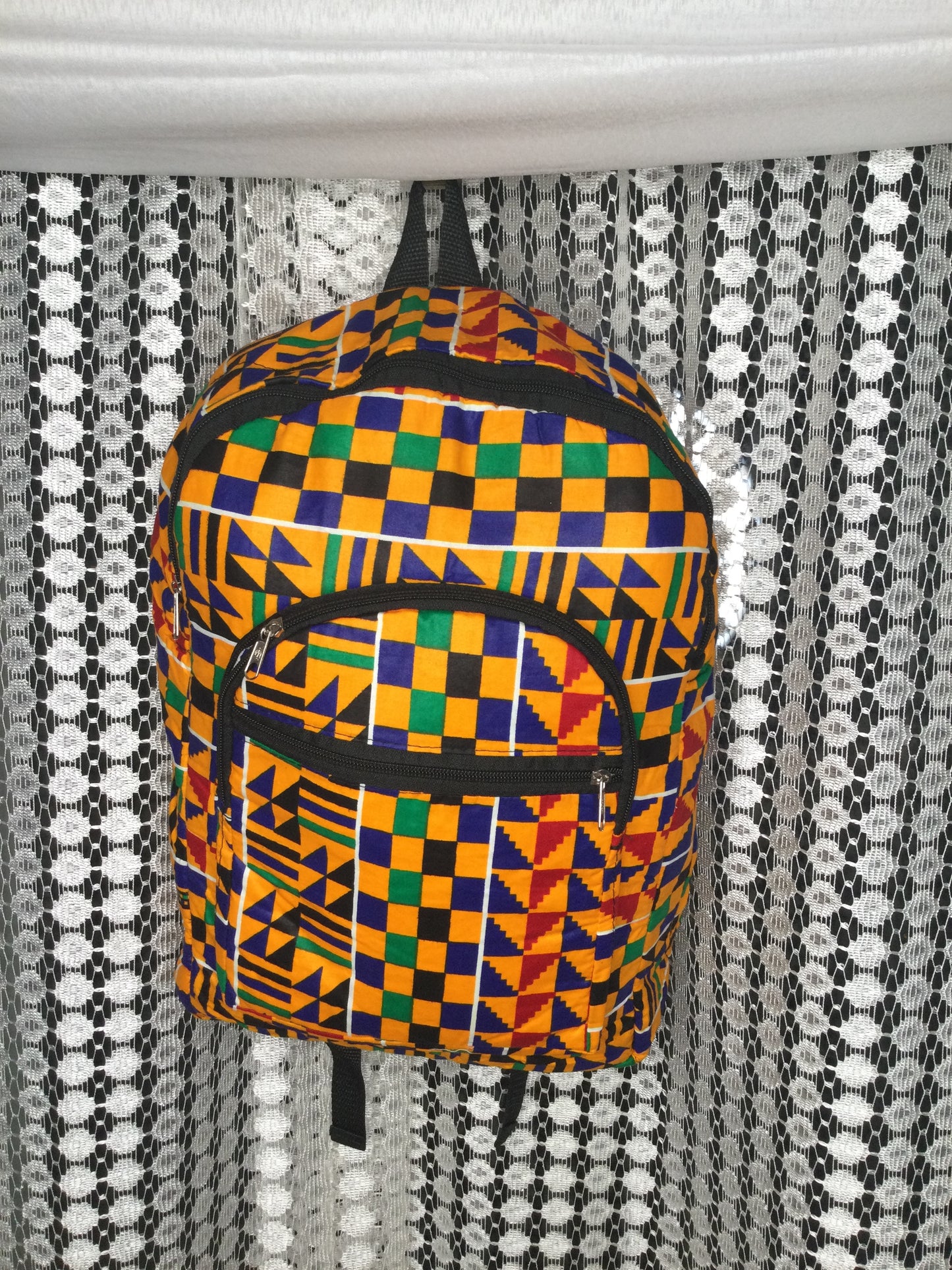 Kente backpack