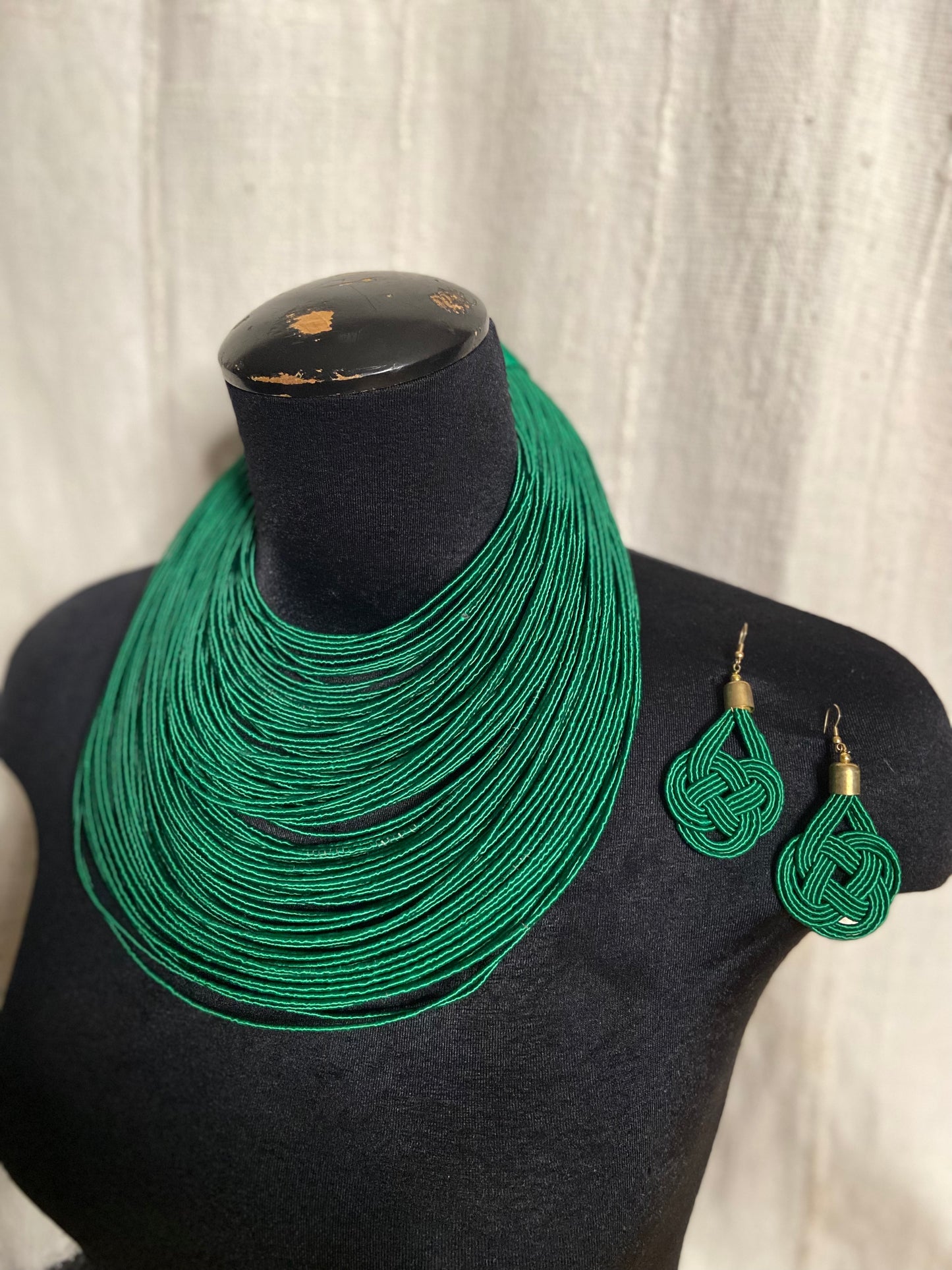 Mana SilkThread Multi strand Necklace