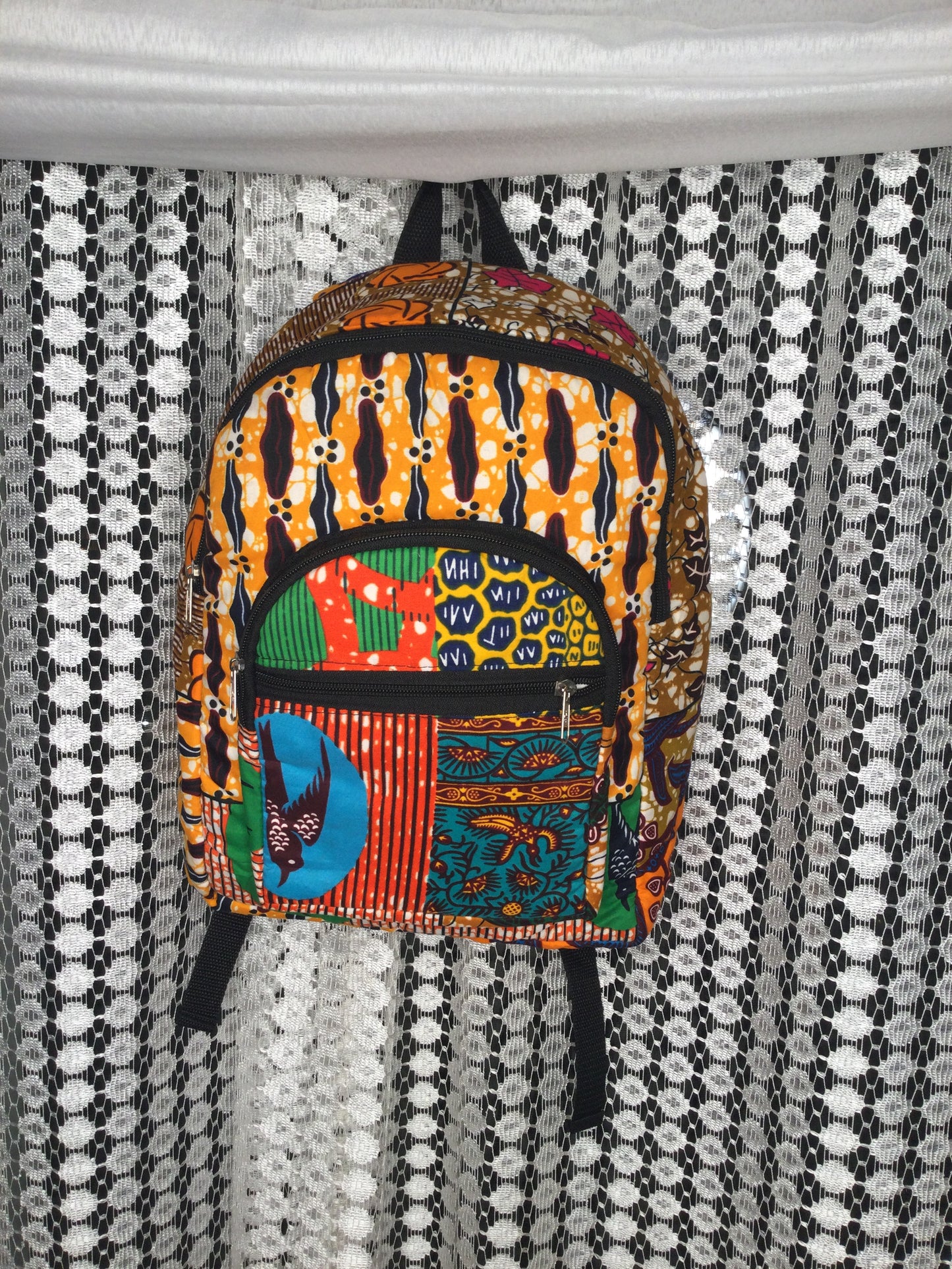 Kente backpack
