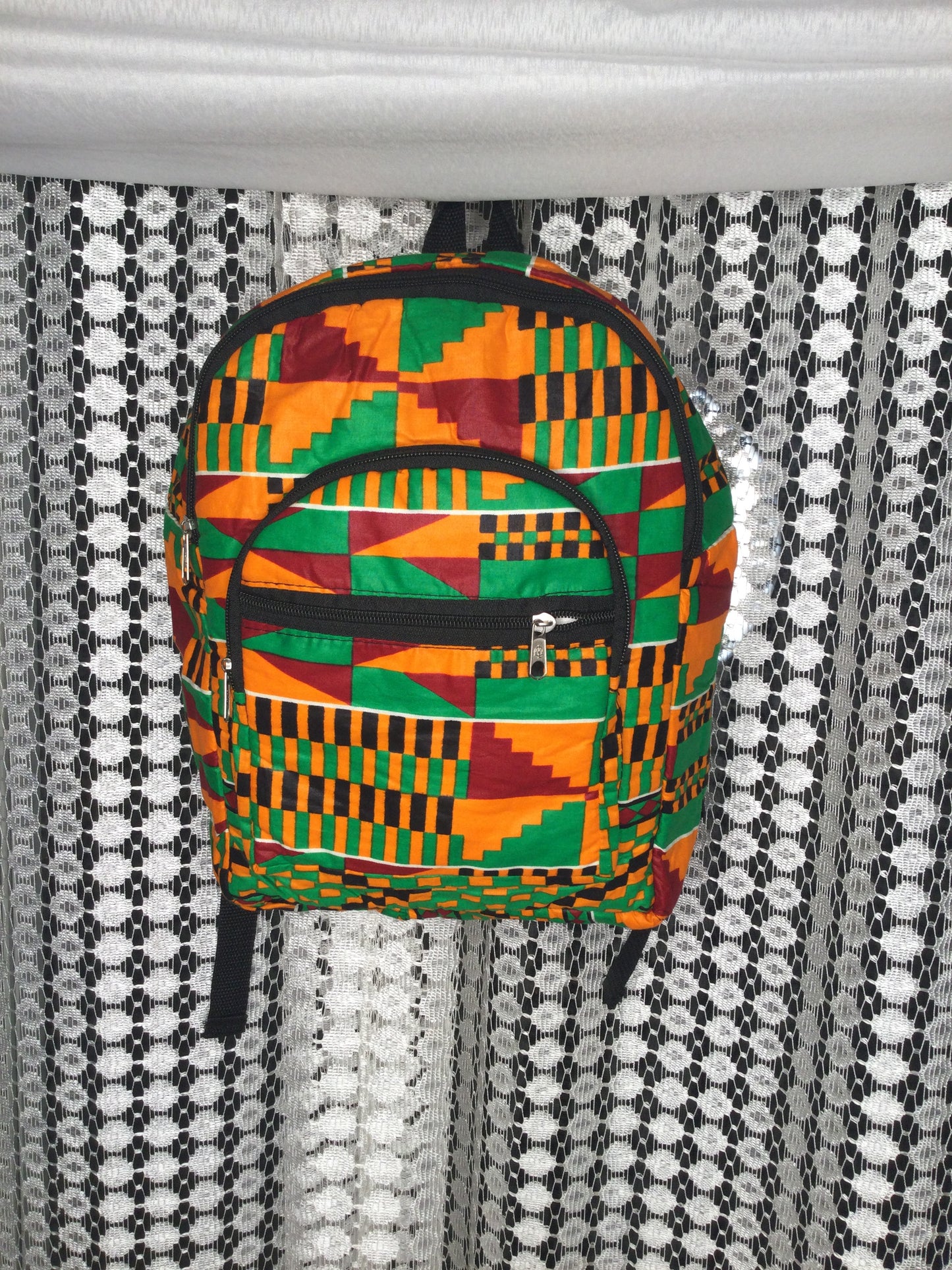 Kente backpack