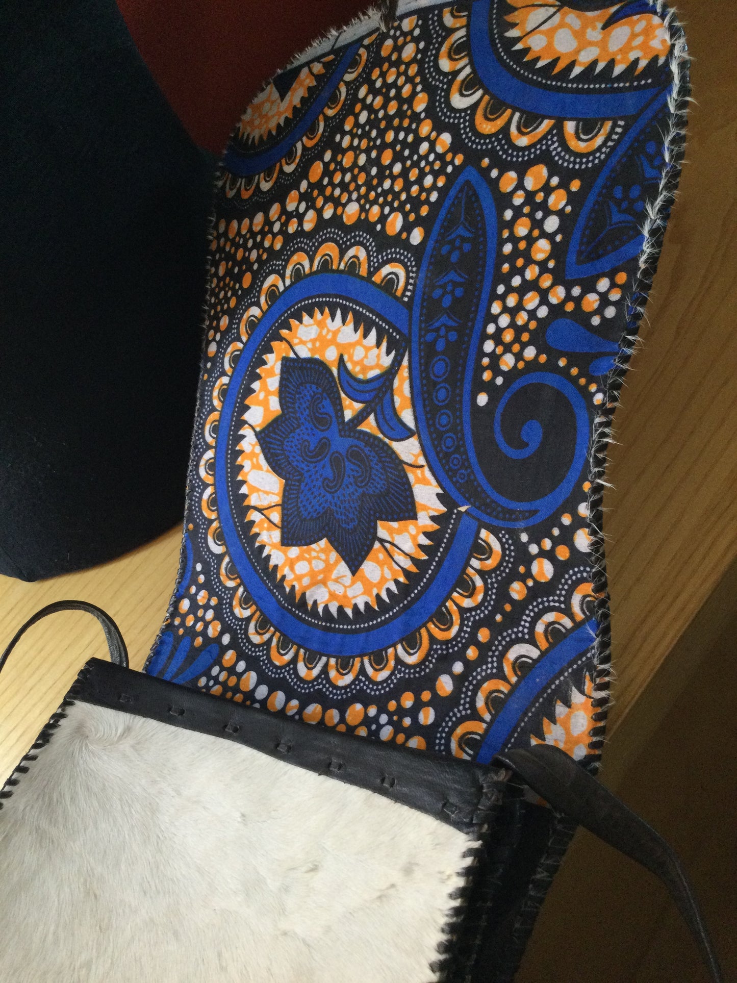 Aiko.Cowhide leather cross body bag Style #6