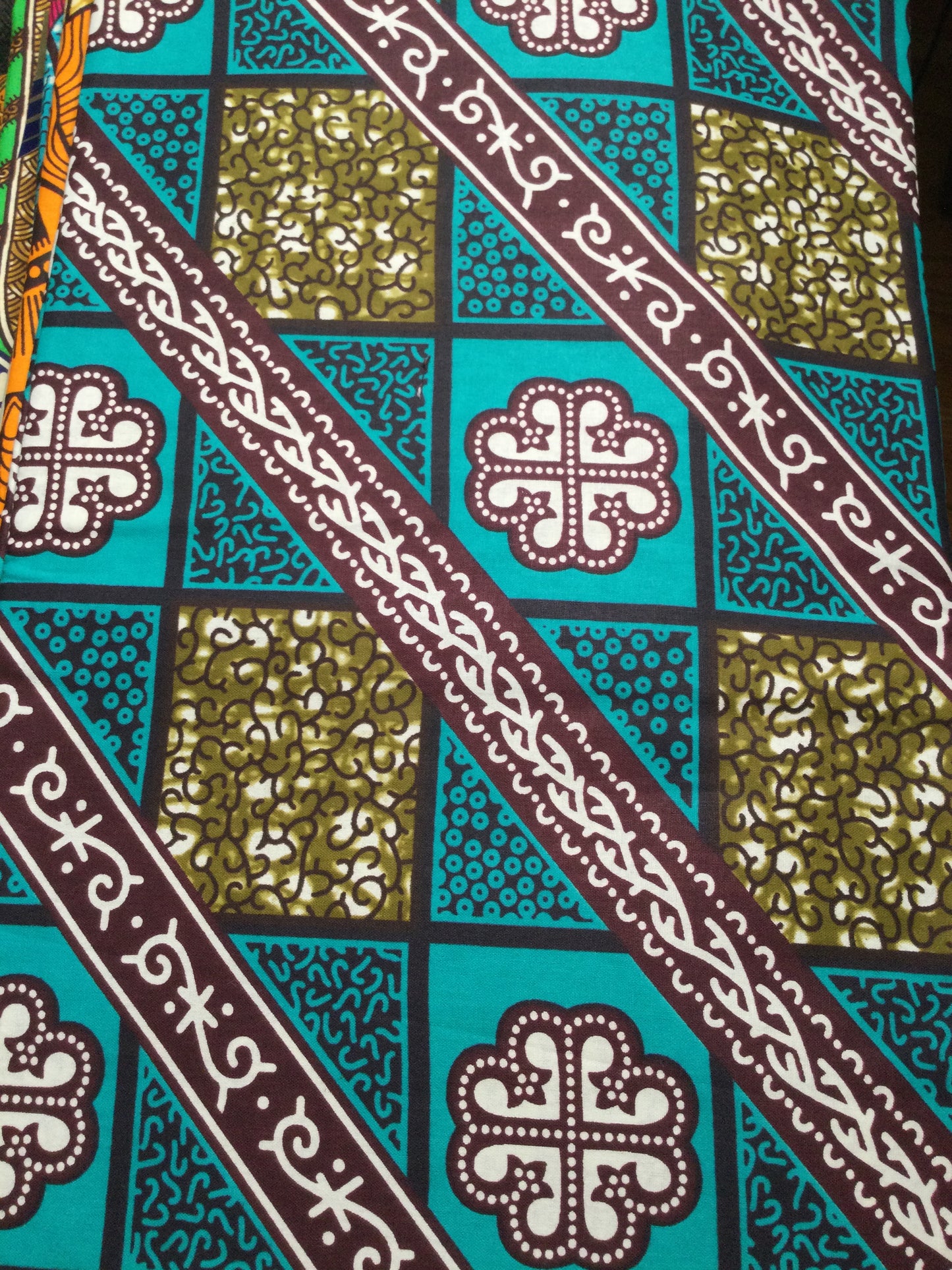 Multi African print SAF 76