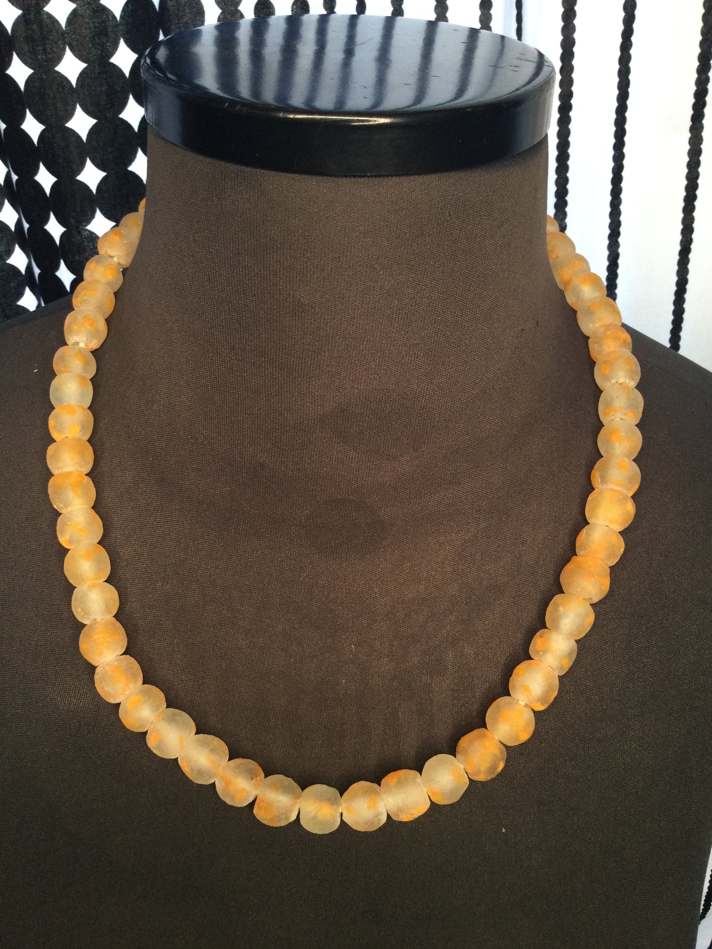 Ocean tempered Glass beads