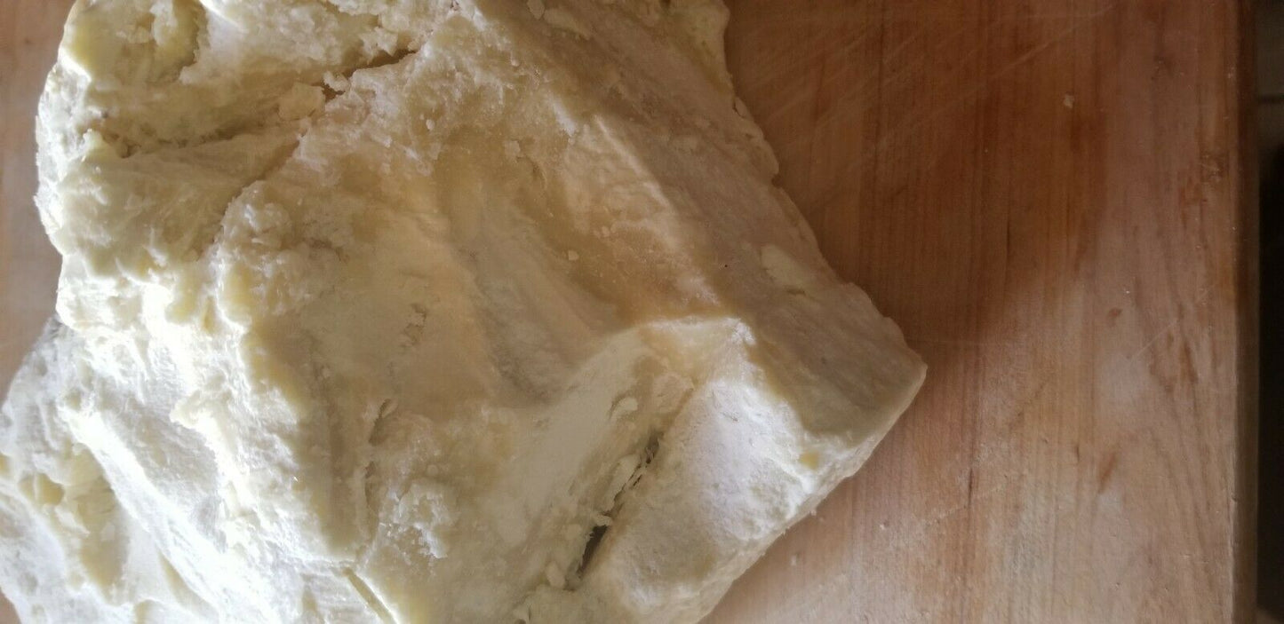 100% RAW AFRICAN SHEA BUTTER Unrefined Organic Pure From GHANA 1 pound vory