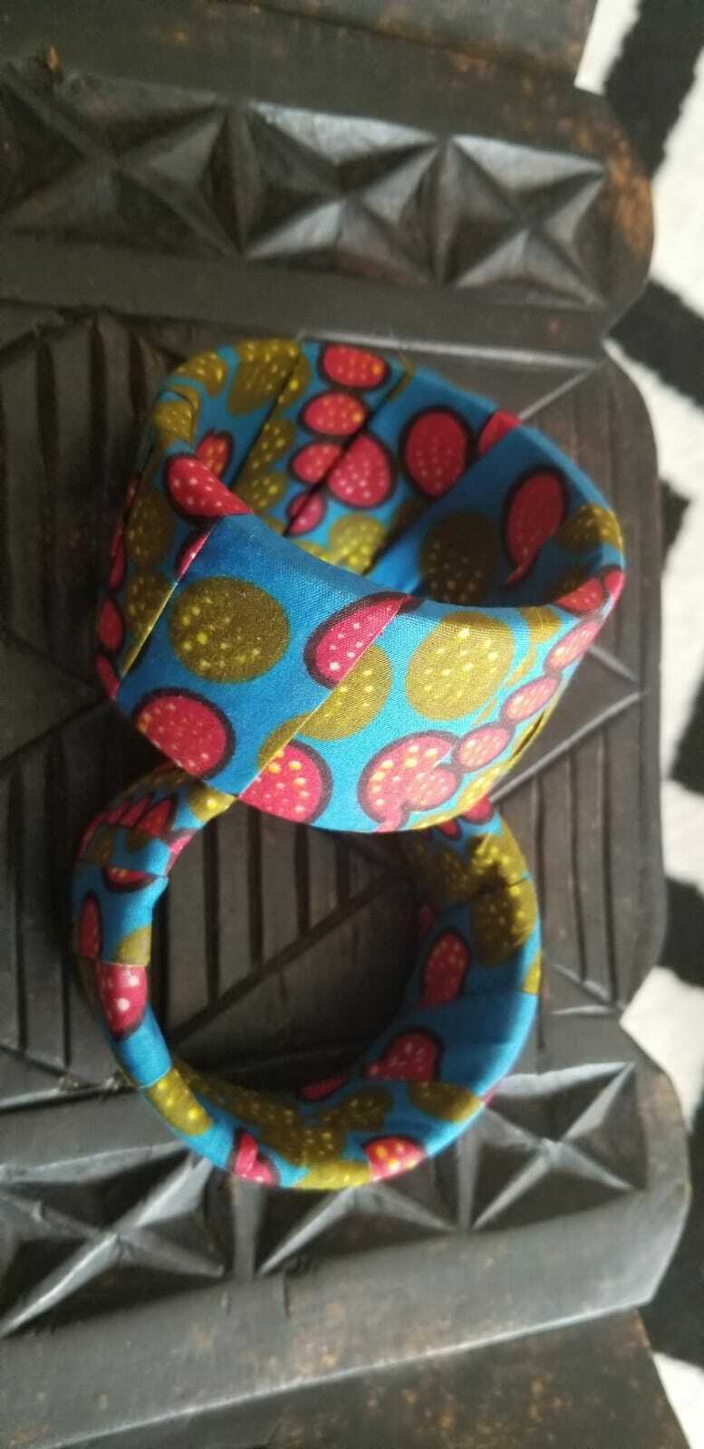 Ankara African print Bracelet