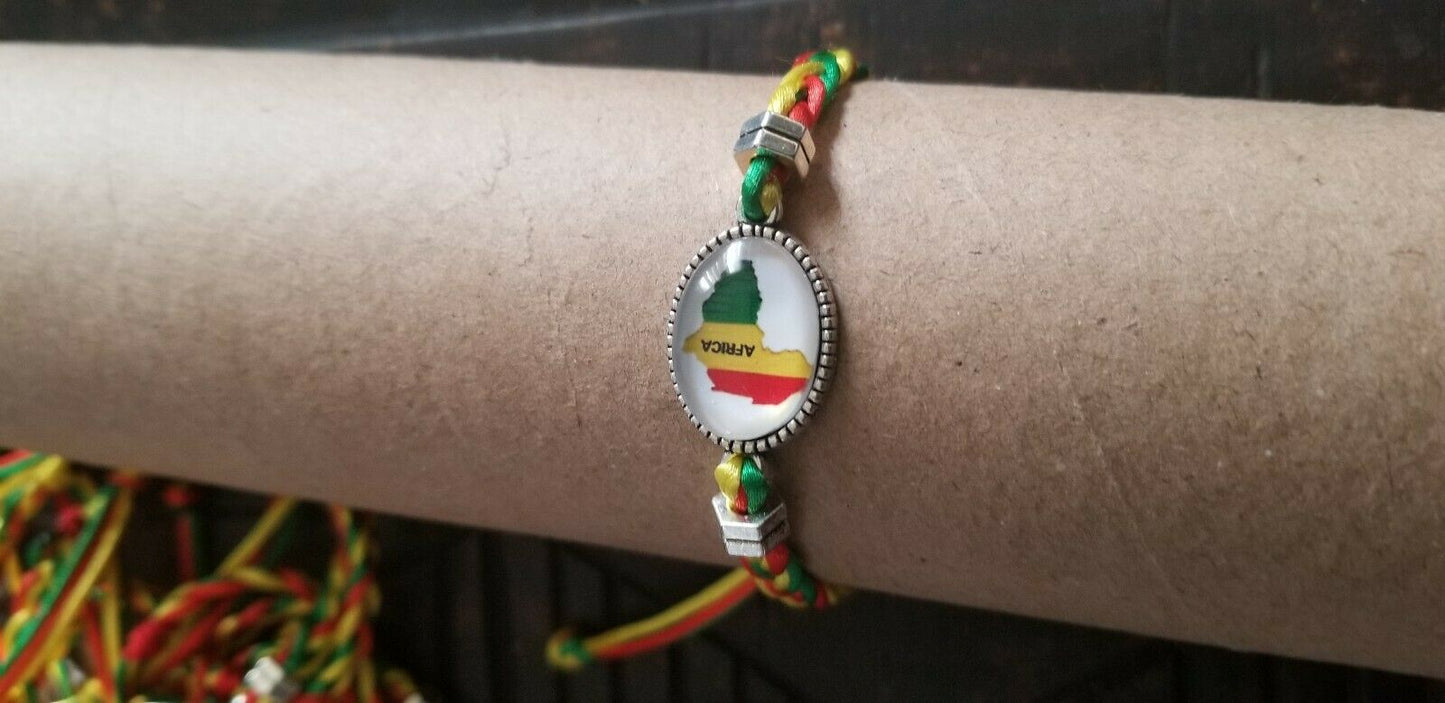 Rasta Braided Bracelet - Bracelets/Anklets - New $3.50 each