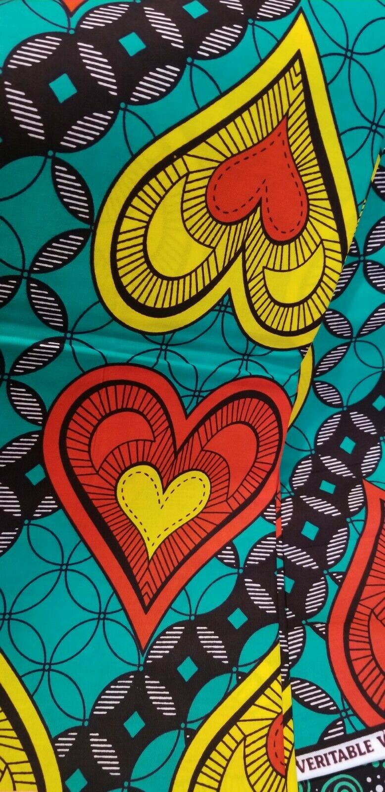 MULTICOLOR African Print100% Cotton 1 yard(44 in.) ~$6.60