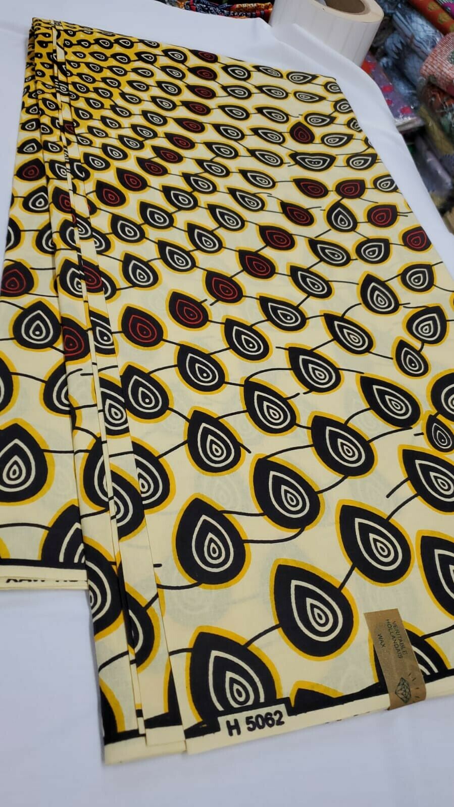 Brown Mullt Color African Print