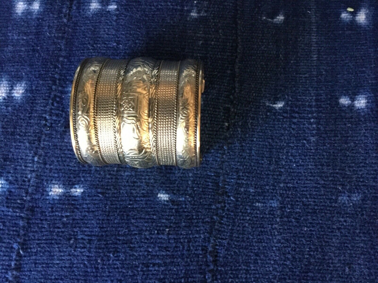 Fashion Brass Cuff Bracelet Natural Patina Ethnic Tribal Brass Jewelry-