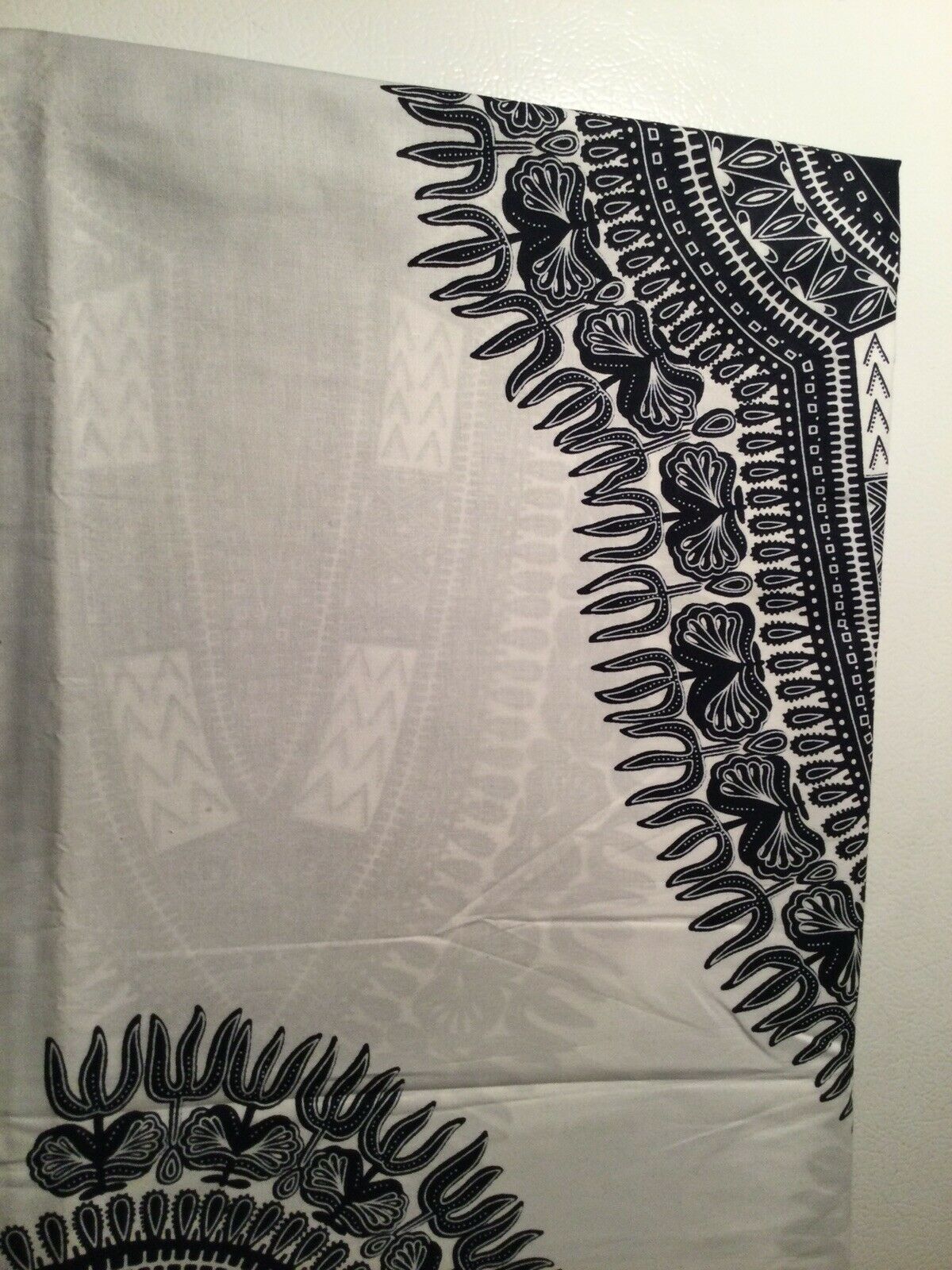 African Print SELECT Red/bLk Or Black And White Adinkra Or Dashiki Multi 6yrds.