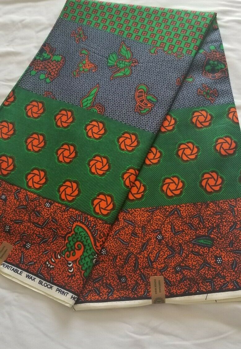 MULTICOLOR African Wax Print 100% Cotton Fabric ~MAKE YOUR SELECTION