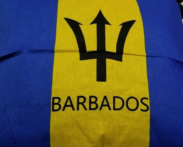 100% Authentic Barbados Flag Bandana Multifunctional Scarf ~Lot of 3