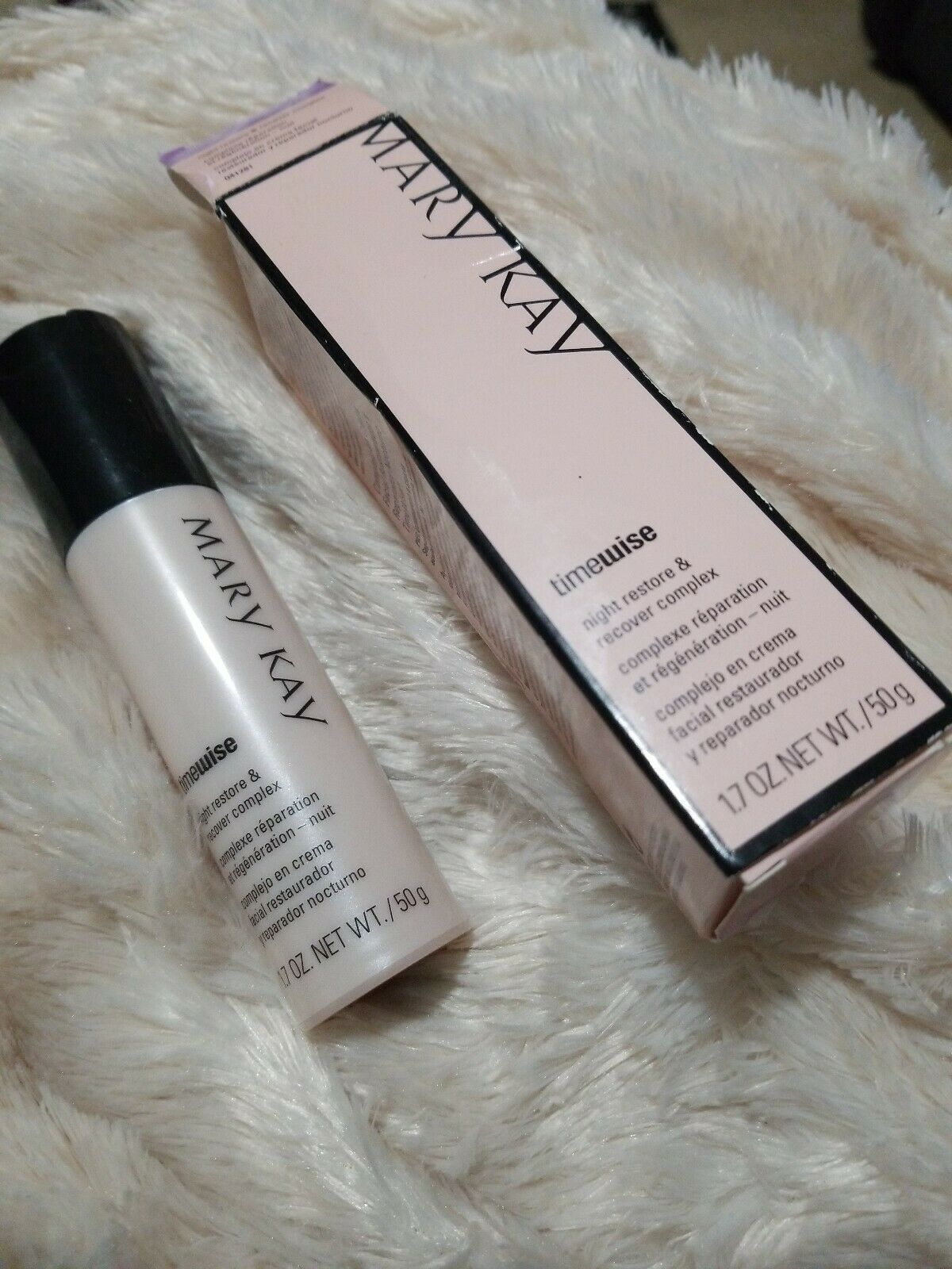 MaryKay TimeWise Night Restore & Recover Complex (COMBINATION,OILY Full Size NIB