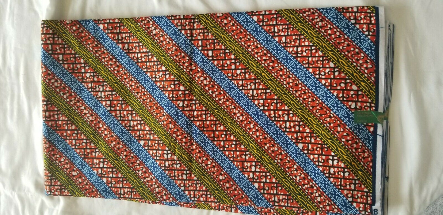 African Print 100% Cotton 6yards bolt...SALE $25