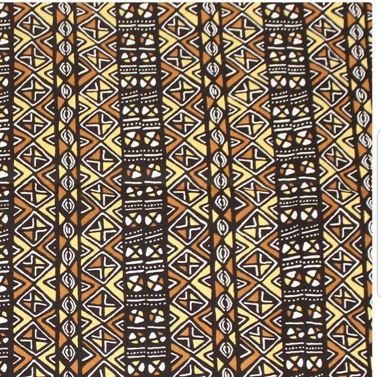 Mud Print Orange Multi Fabric/Brown Multi-select your Color