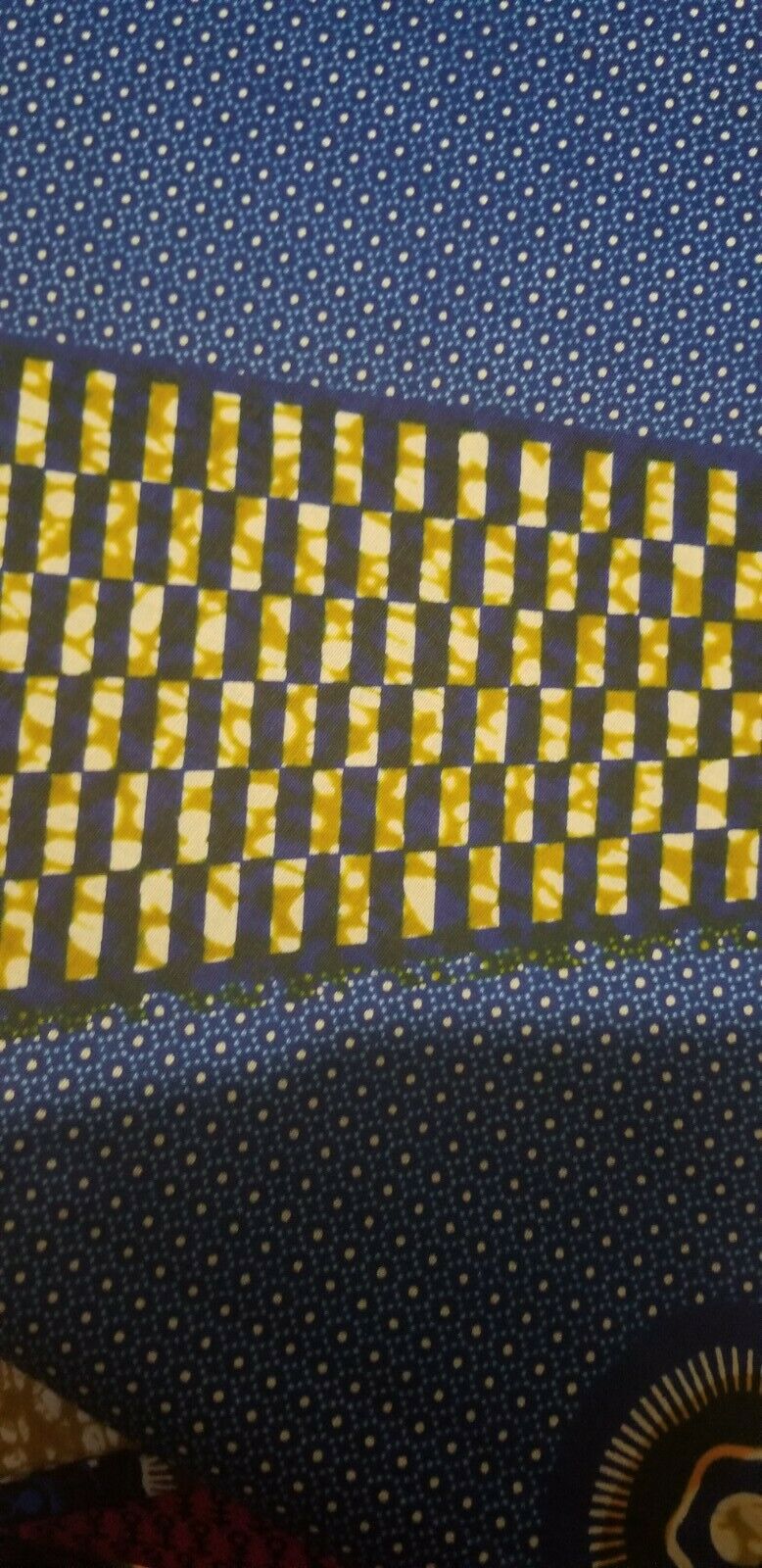 MULTICOLOR % Cotton Fabric 1 yard(44 in.) ~$6.60