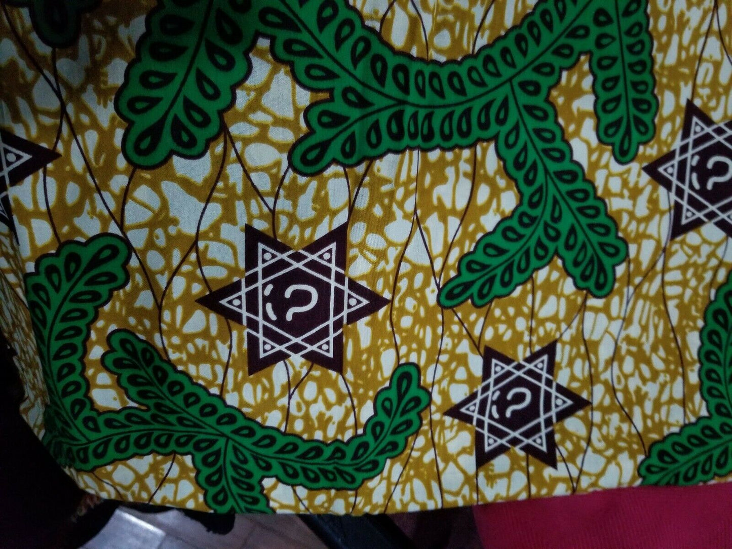 African Print/Ankara/(Green)2yds for $12