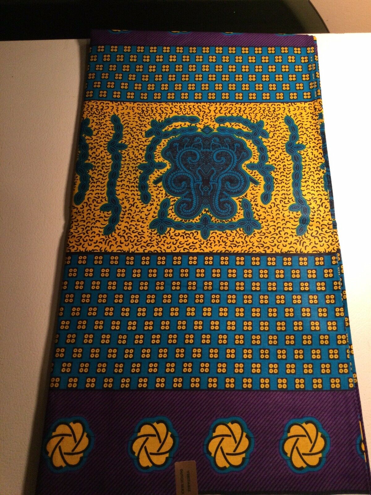 Bold mult motif African print 100% Cotton..CLEARANCE SALE $25 ...6YDS