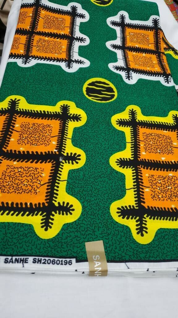 African Print And Bold Details 6yards