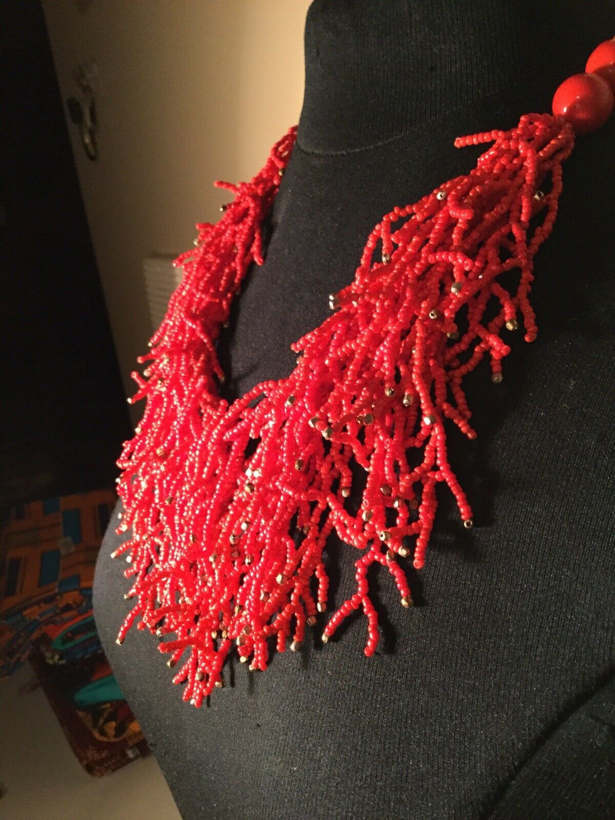 assorted African Princess beaded necklace