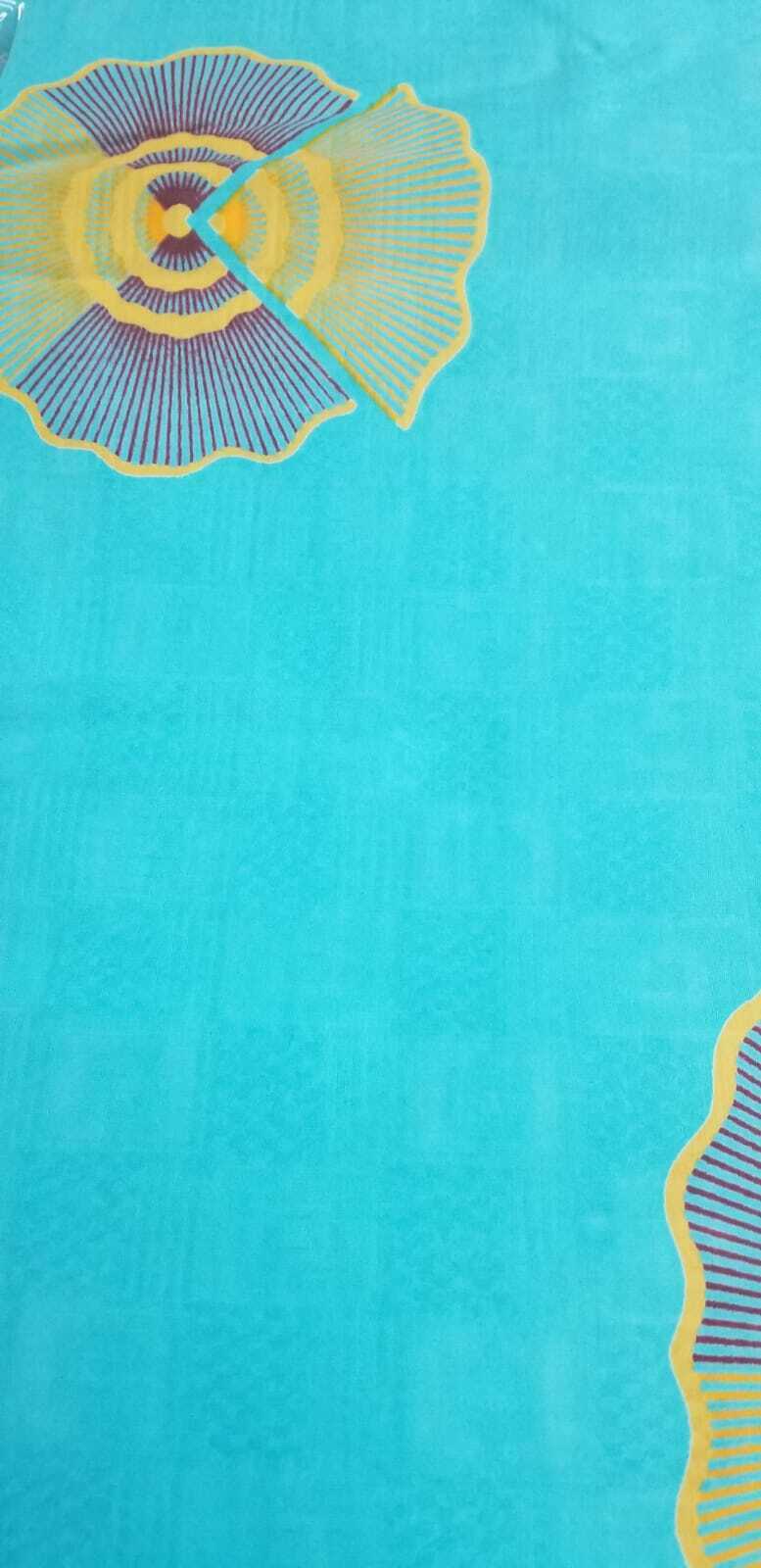 Gramaphone plate symbol of music ...1950s..HighLife 100% Cotton~$10 per yard