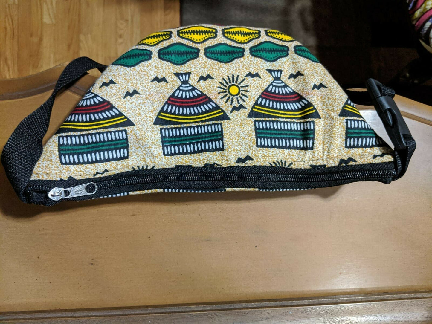 Ankara Kente Fanny Pack Waist Bag Crossbody Pack Waist Bag Bum Pack Hip bag #016