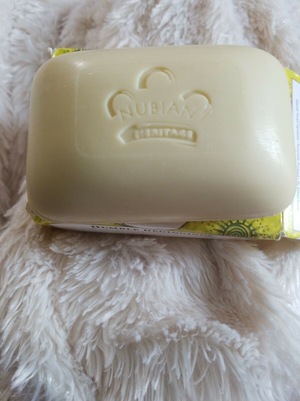 Nubian Heritage Bar Soap Lemongrass And Tea Tree With Orange Peel - 5 Oz 2 Pack