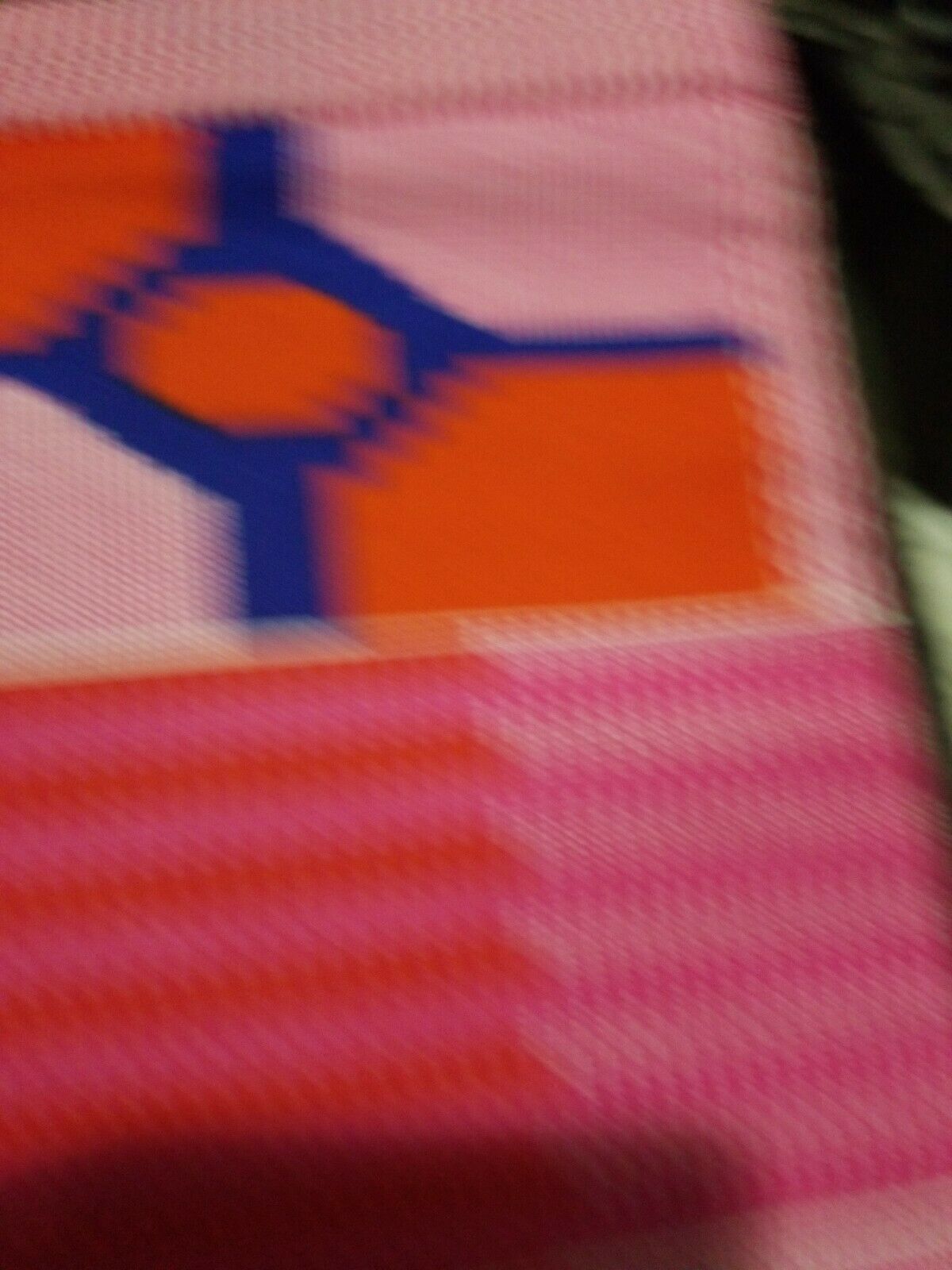 Kente Print African Wax Print 100% Cotton Fabric ~3 yds $18