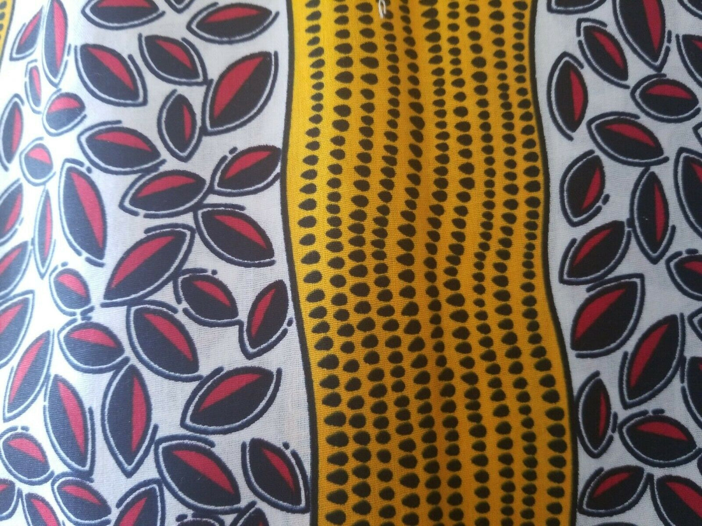 Blue Multi African Print fabric 100% cotton 6 yards