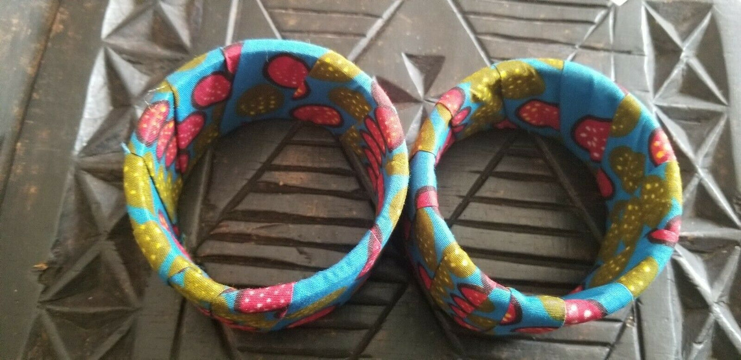 Wide Kitenge (Ankara)Bracelet $5 each