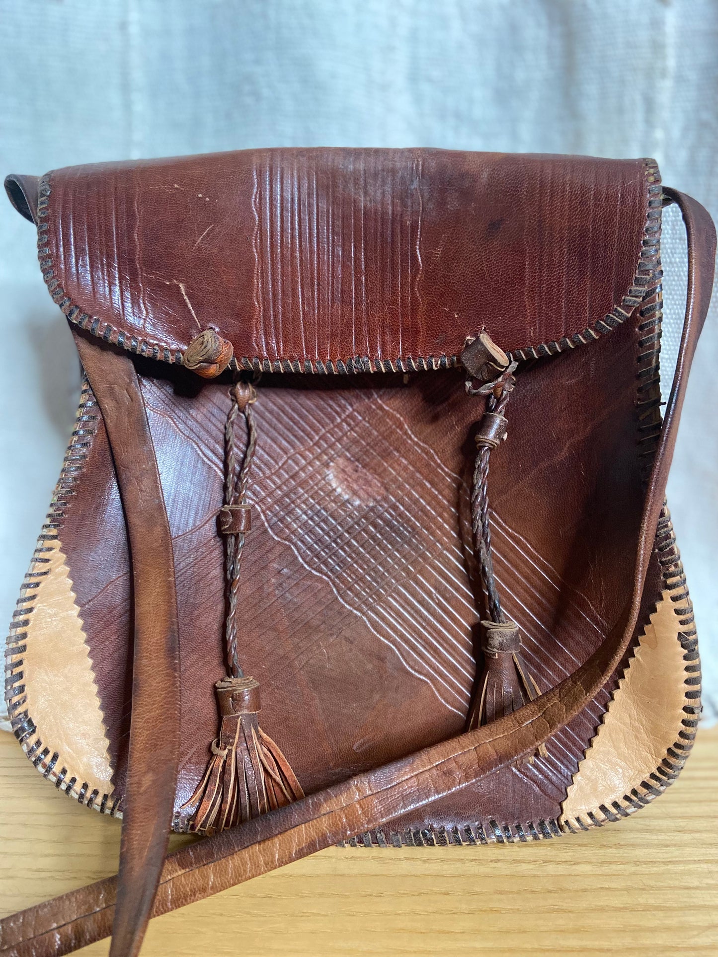 Asinu Leather shoulder/Crossbody Bag Style #12