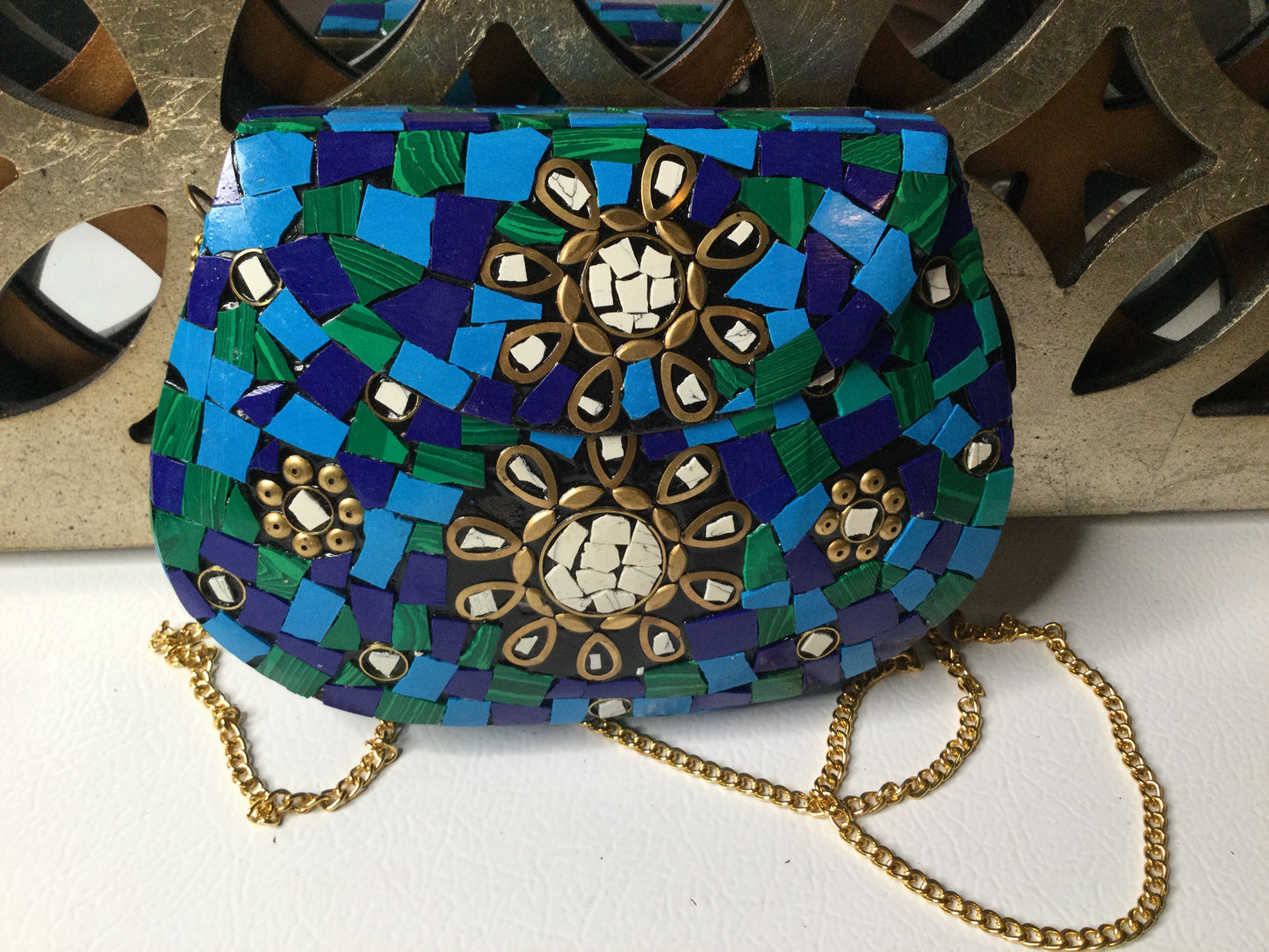 Aku Shika mosaic Bag