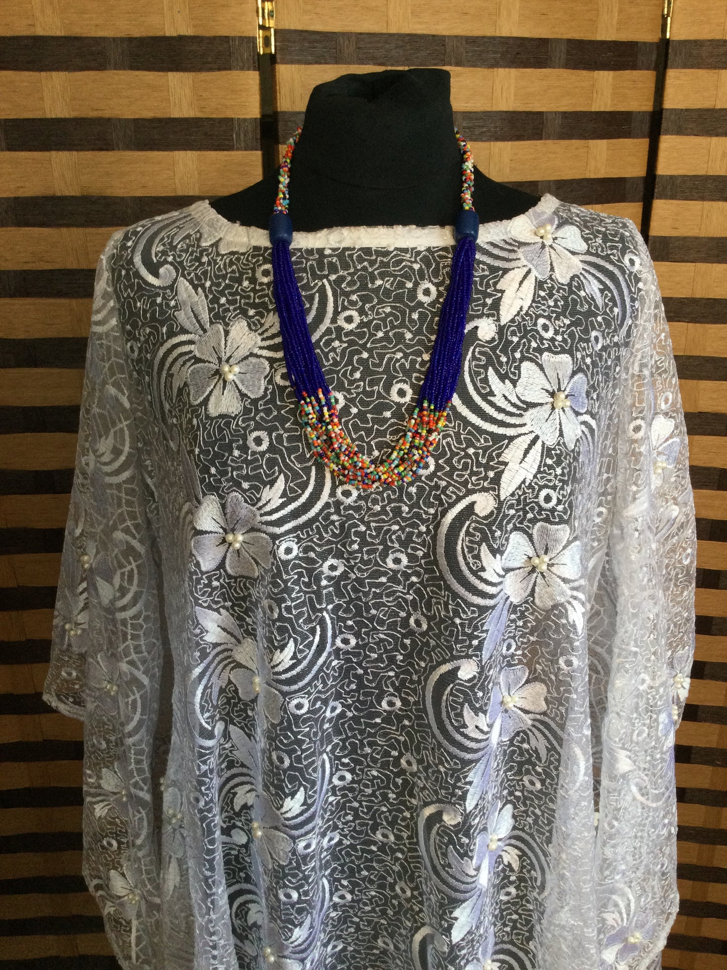 Zulu Jewelry multi stranded necklace
