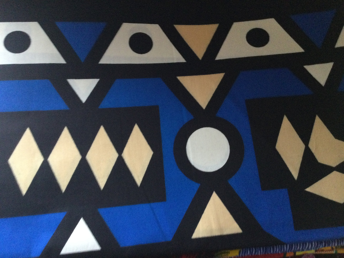 Blue Multi mud cloth print SAF 30