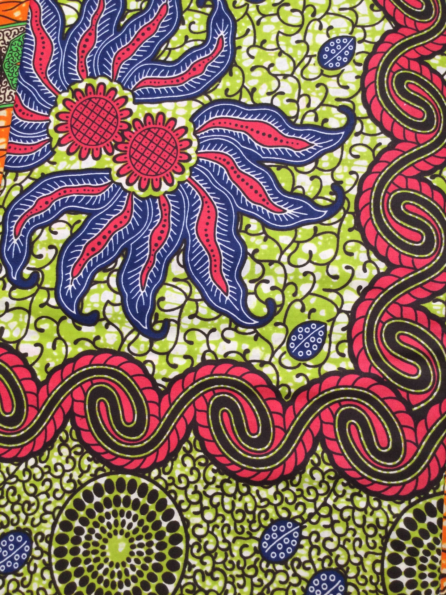 Multi African print SAF 65