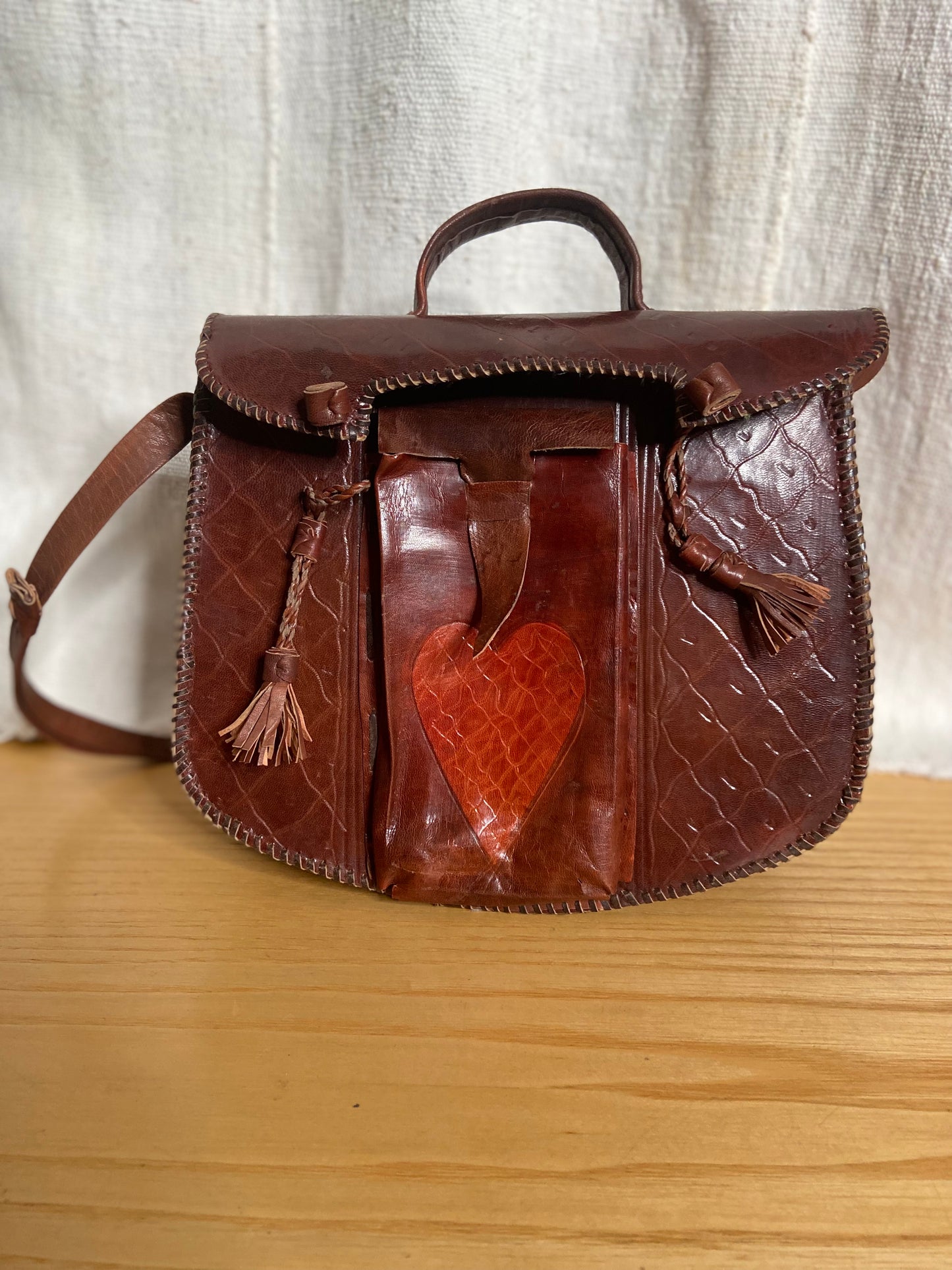Asinu Leather shoulder/Crossbody Bag Style #11