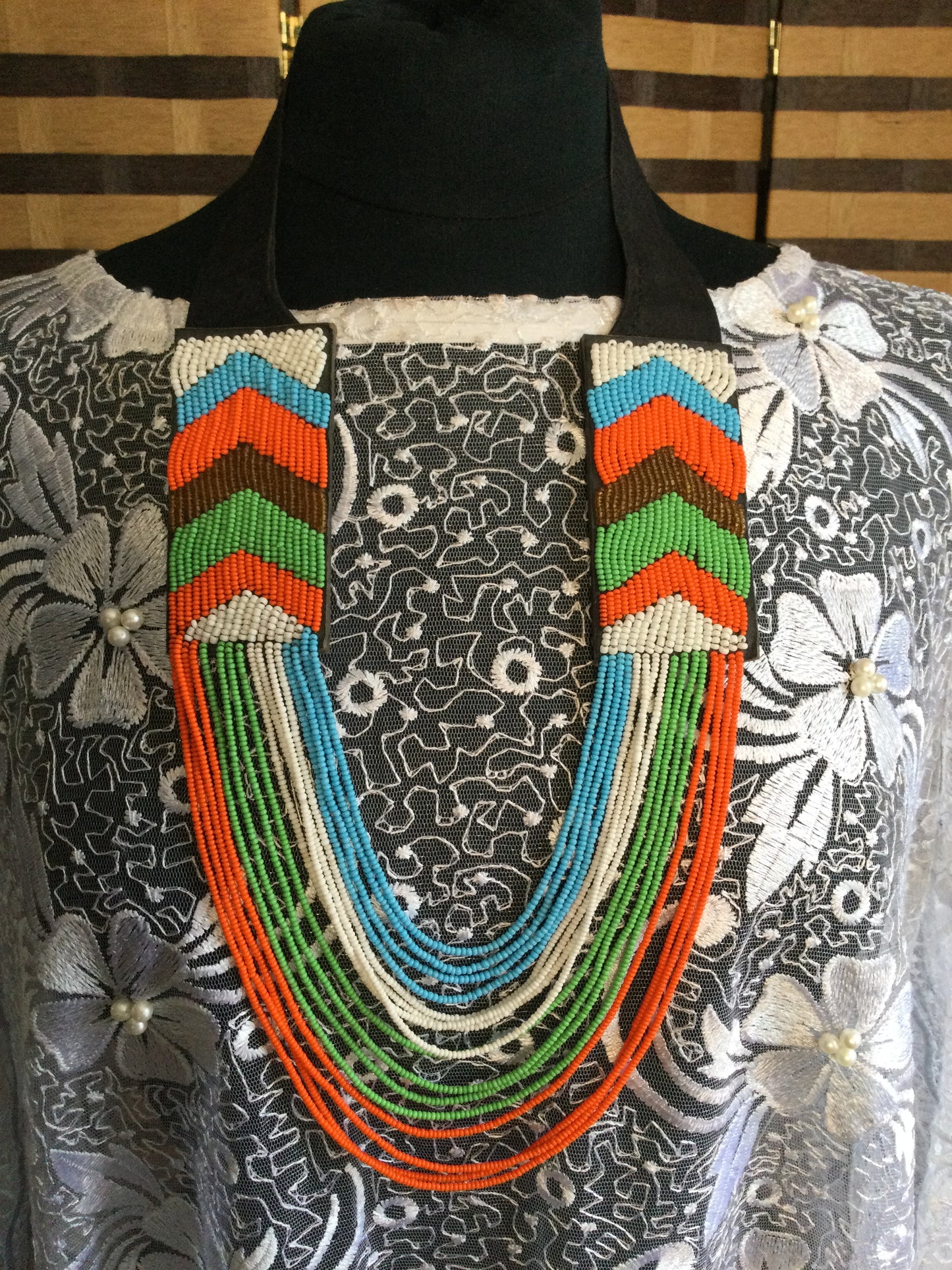 Ndebele Zulu Xhosa Africa beaded necklace